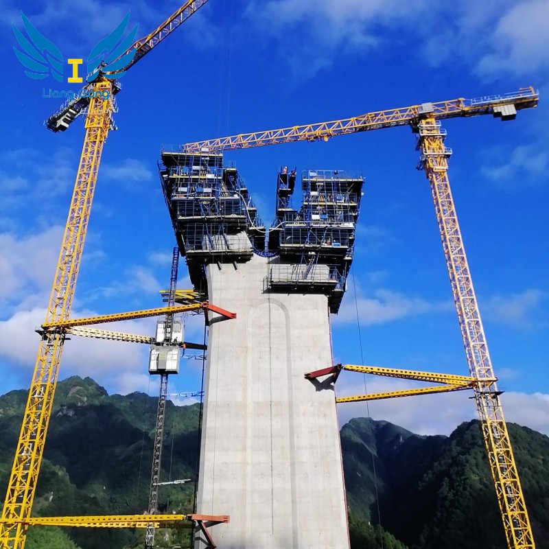 Lianggong Hydraulic Self Climbing Auto-climbing Bracket Concrete Climbing Formwork System for High rise building