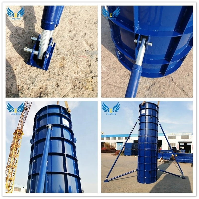 China LiangGong Best Price Building Material Q235 Steel Formwork for Bridge/Wall/slab Construction