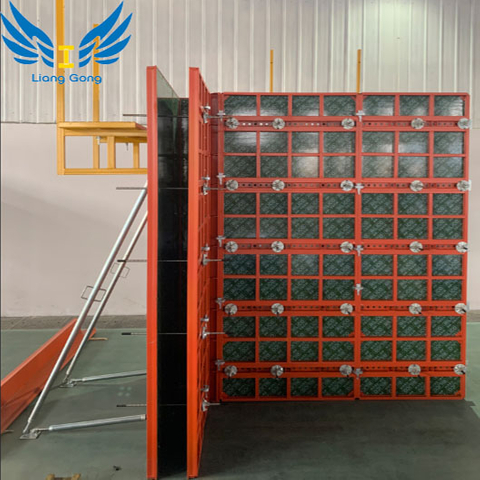 Customized Reusable 65 Steel Frame Formwork for Concrete Walls and Columns