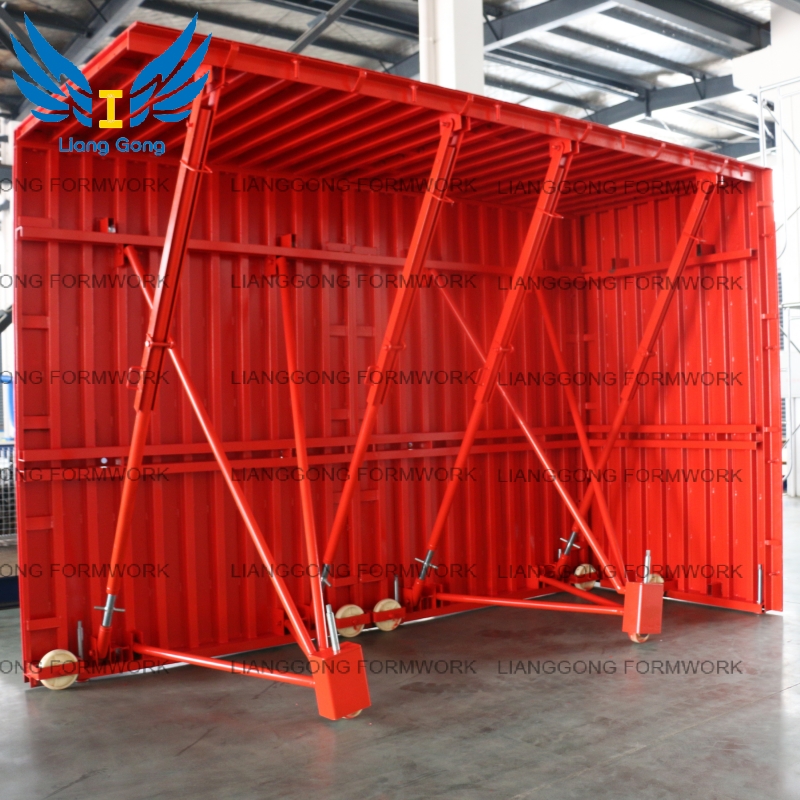 Lianggong Tunnel Formwork for Housing Suitable for Walls and Slabs Contruction at One Time