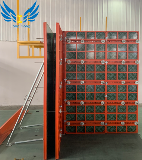 China LIANGONG Modular Concrete High Quality Customized Steel Frame Formwork for Wall And Column