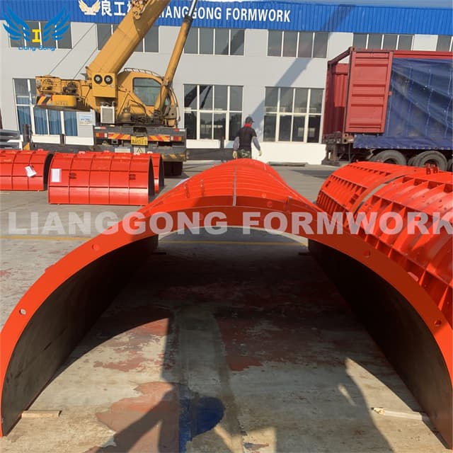 Lianggong Manufacturer Steel Circle Column Formwork Customized for Column Concrete Construction