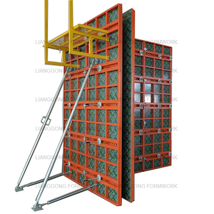 China LIANGONG Modular Concrete High Quality Customized Steel Frame Formwork for Wall And Column