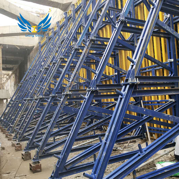Lianggong Manufacture Steel Single-Side Bracket Wall Formwork for Concrete Construction