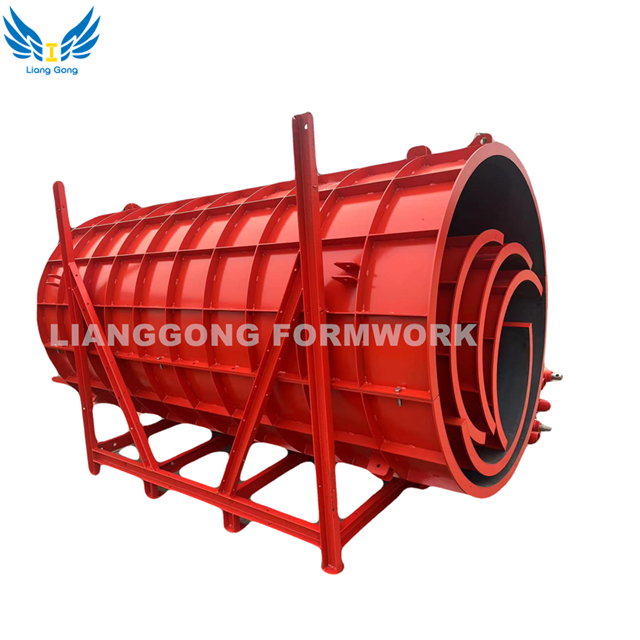 Lianggong Manufacturer Steel Circle Column Formwork Customized for Column Concrete Construction