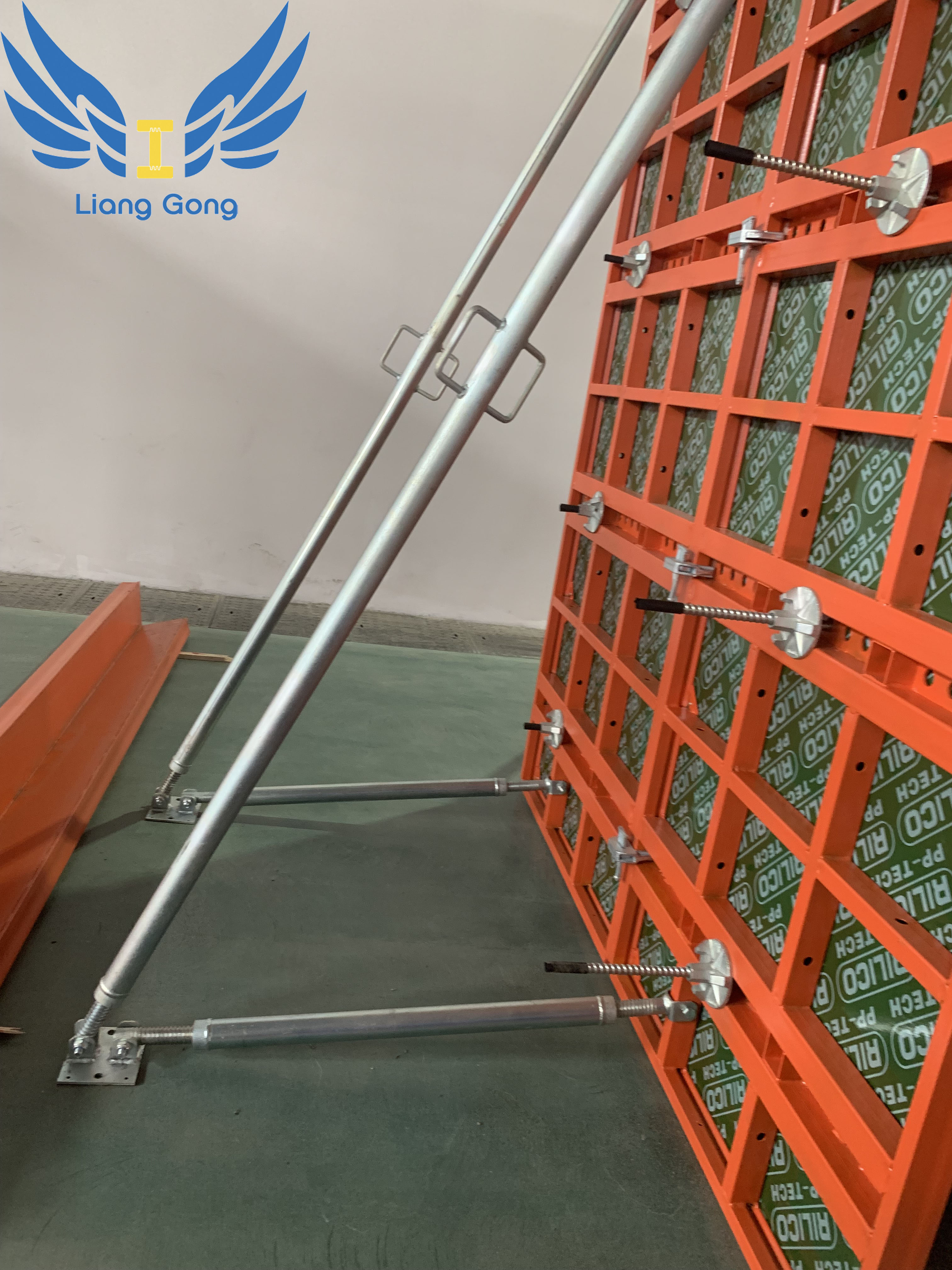 China LIANGONG Modular Concrete High Quality Customized Steel Frame Formwork for Wall And Column