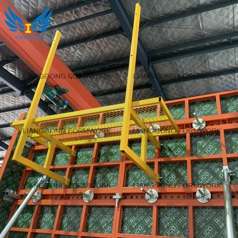 China LIANGONG Modular Concrete High Quality Customized Steel Frame Formwork for Wall And Column