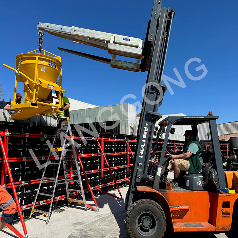 ABS Plastic Moulds Plastic Formwork Plastic Shuttering for Wall Construction and Column Construction