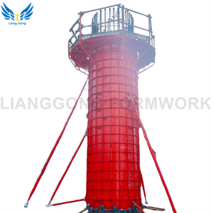 Lianggong Manufacturer Steel Circle Column Formwork Customized for Column Concrete Construction