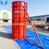 Lianggong Manufacturer Steel Circle Column Formwork Customized for Column Concrete Construction