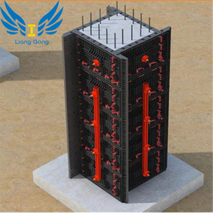 Chian Manufacturer Concrete Forms Adjustable Column Formwork Plastic Formwork System for Construction