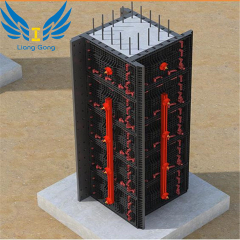 Chian Manufacturer Concrete Forms Adjustable Column Formwork Plastic Formwork System for Construction