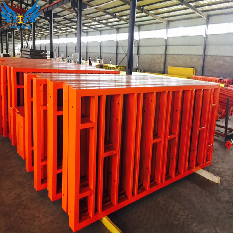 Customized Reusable 65 Steel Frame Formwork for Concrete Walls and ...