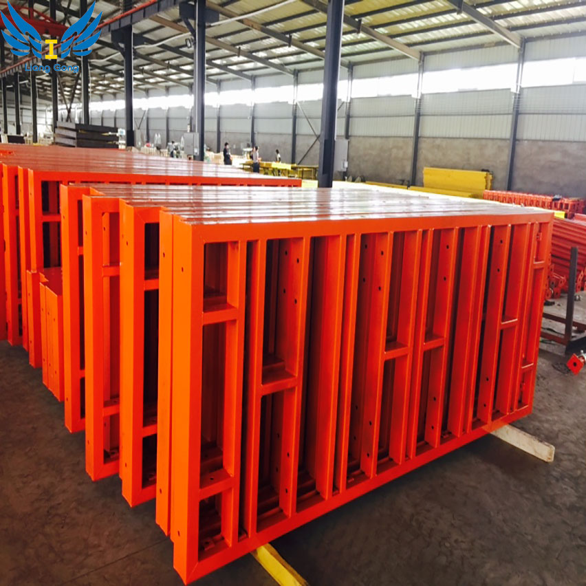 Customized Reusable 65 Steel Frame Formwork for Concrete Walls and Columns