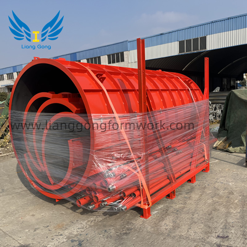 Lianggong Adjustable and Customized Apartment Concrete steel formwork profile wall steel formwork with low price