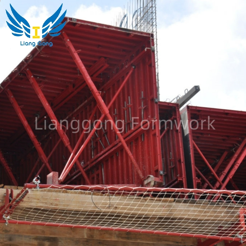 Lianggong Tunnel Formwork for Housing Suitable for Walls and Slabs Contruction at One Time