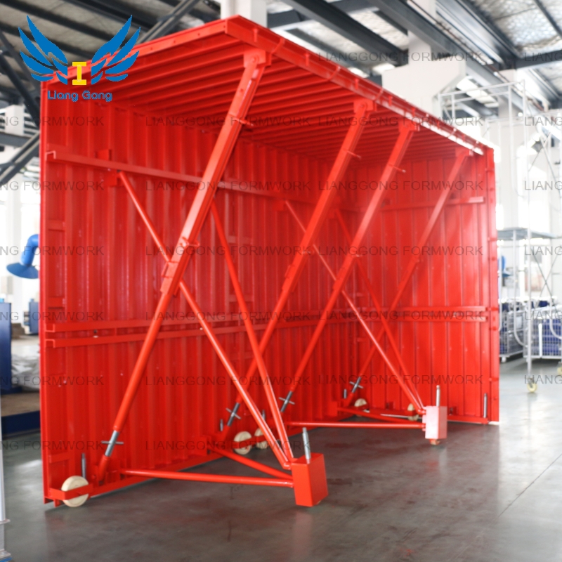 Lianggong Tunnel Formwork for Housing Suitable for Walls and Slabs Contruction at One Time