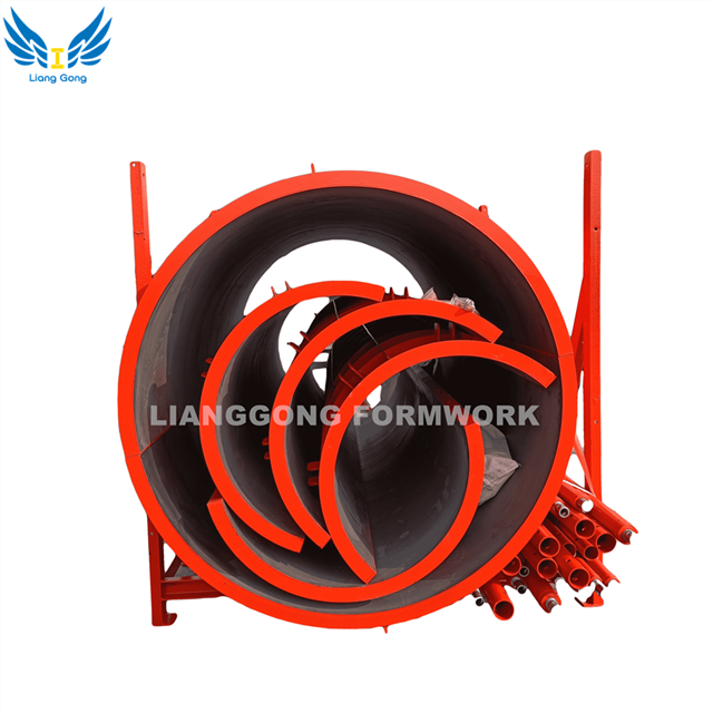 Lianggong Manufacturer Steel Circle Column Formwork Customized for Column Concrete Construction