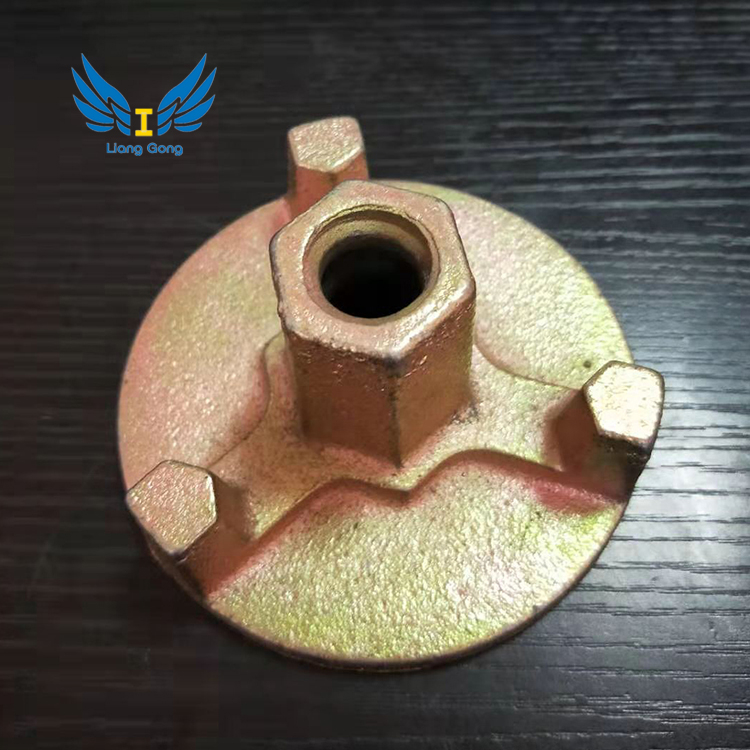 Flanged Wing Nut with Larger Pedestal for Wall Formwork