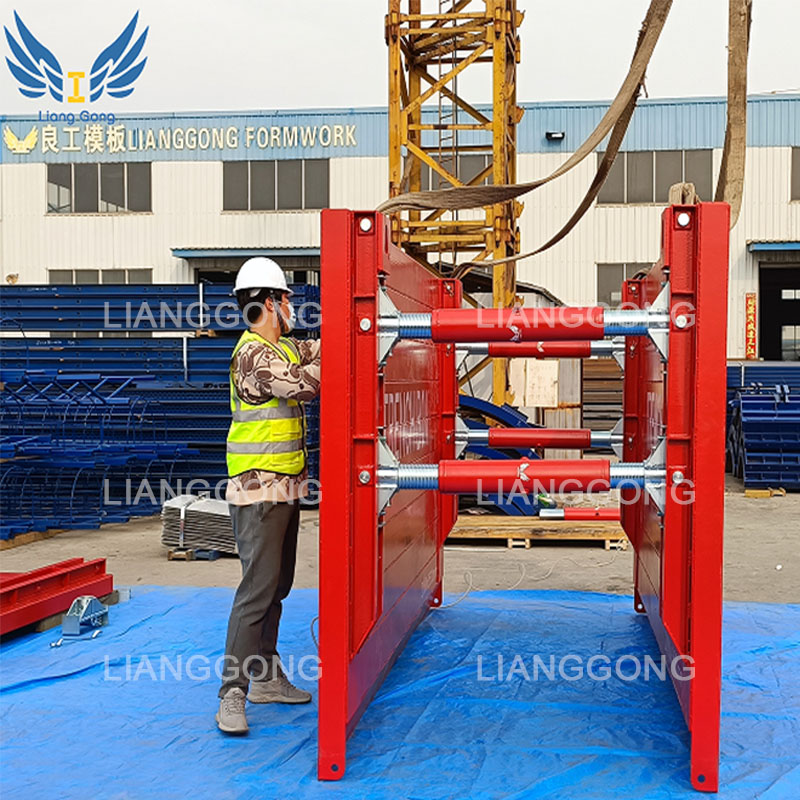 Cheap lightweight Steel Formwork Trench Shoring Trench Box Manhole box Shoring for Pipe Laying and Ditch Excavation