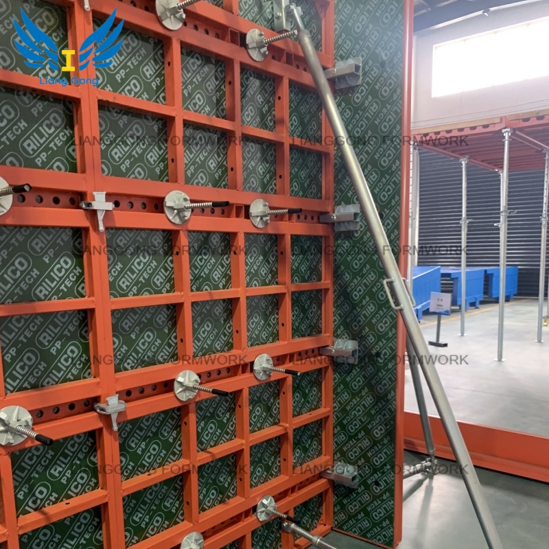 High Effciency and reusable Steel Frame Formwork icf Forms for Concrete