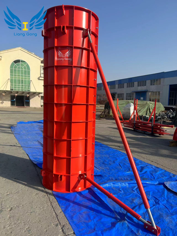 Lianggong Adjustable and Customized Apartment Concrete steel formwork profile wall steel formwork with low price