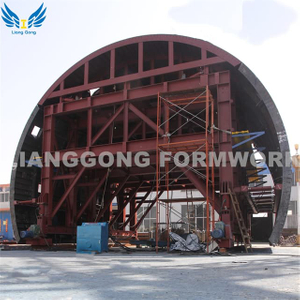 Lianggong Steel Hydraulic Tunnel Lining Trolley Hydraulic Platform Trolley for Railway and Highway Tunnel Construction