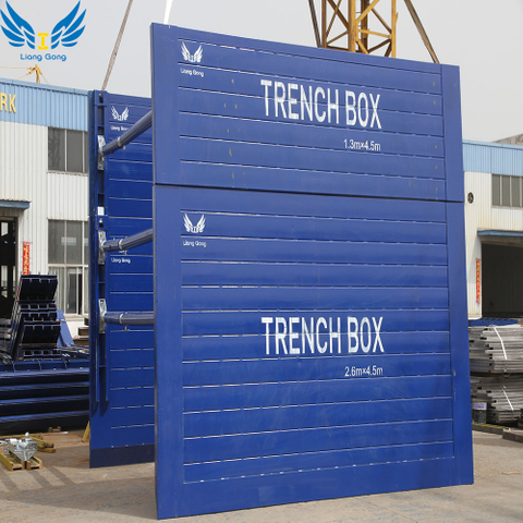 Customized Trench Box China Manufacturer Shoring Formwork for Excavation Construction