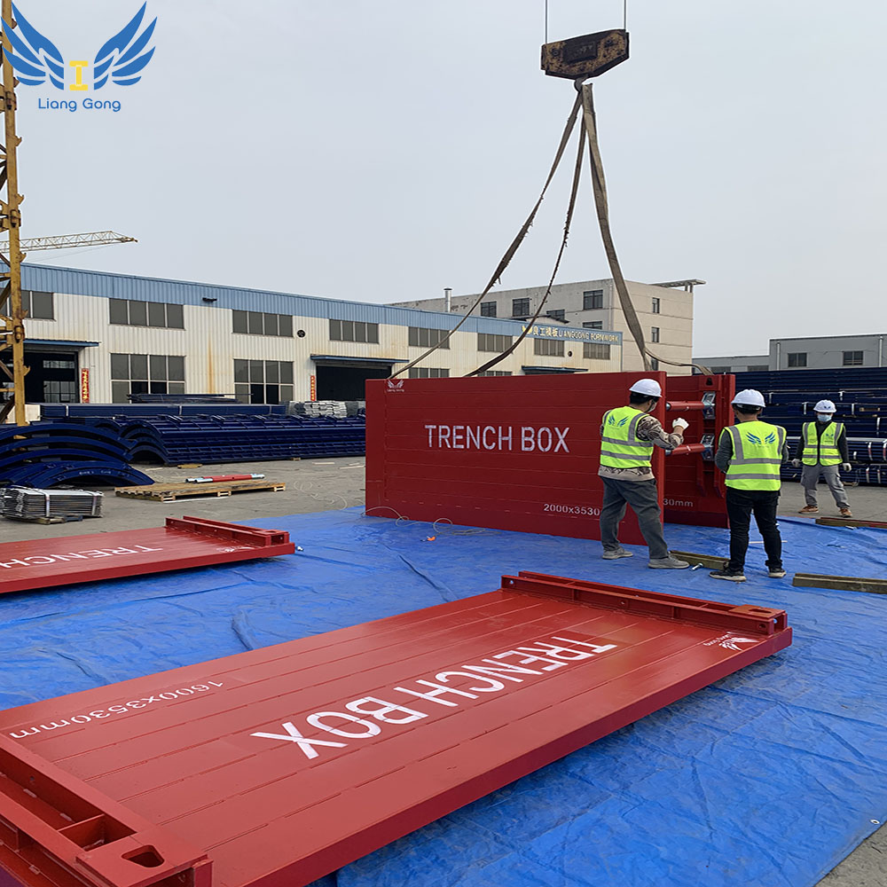 Customized Trench Box China Manufacturer Shoring Formwork for Excavation Construction