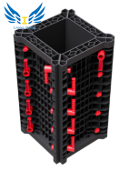 China Manufacturer Lianggong Formwork Wholesale Adjustable ABS or PP Fiber Glass Plastic Formwork for Concrete Construction