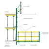 Lianggong Safety Platform Protection Screen and Unloading Platform for High-Rise Structures