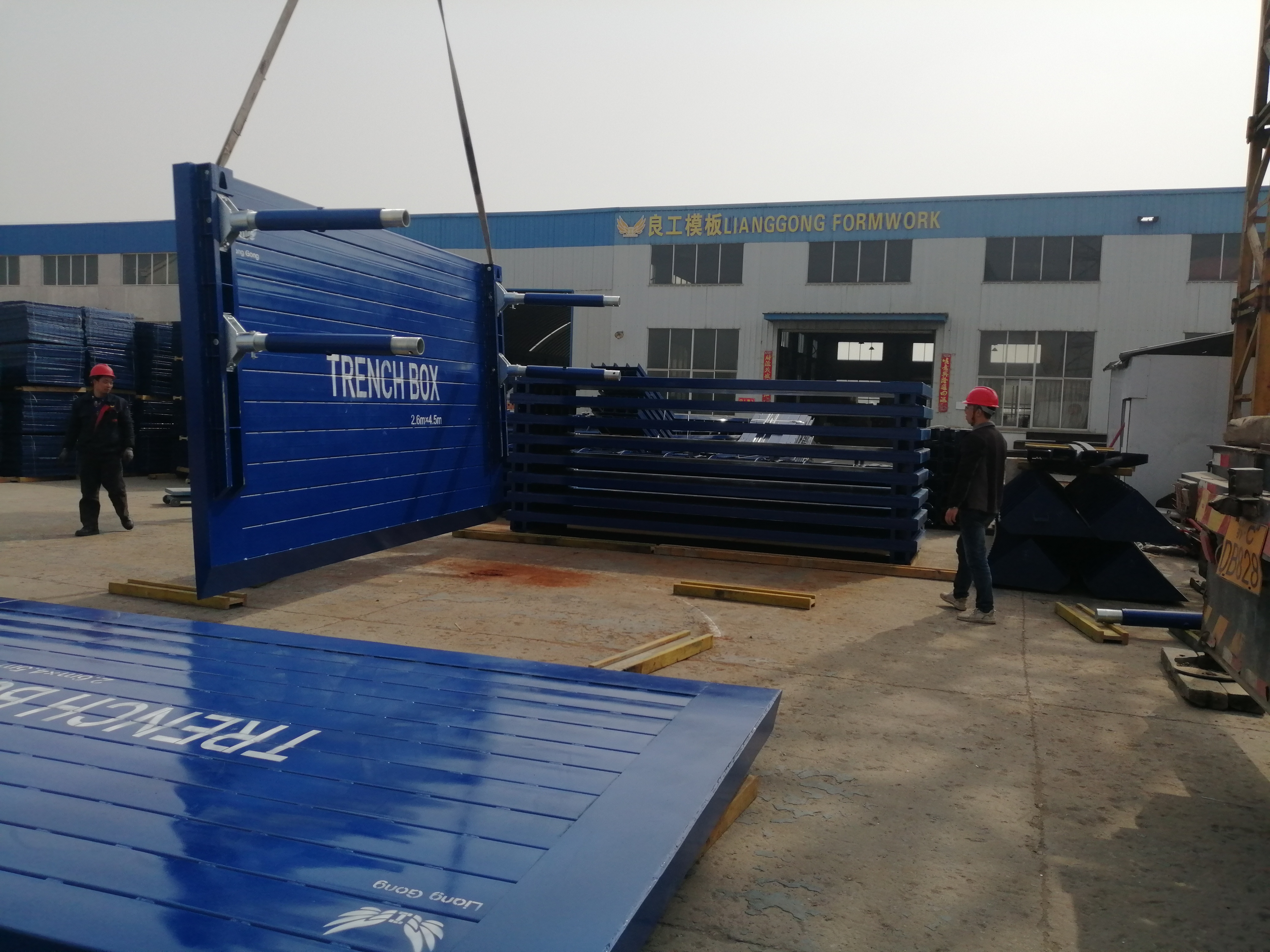 Trench Box for Deep Excavations