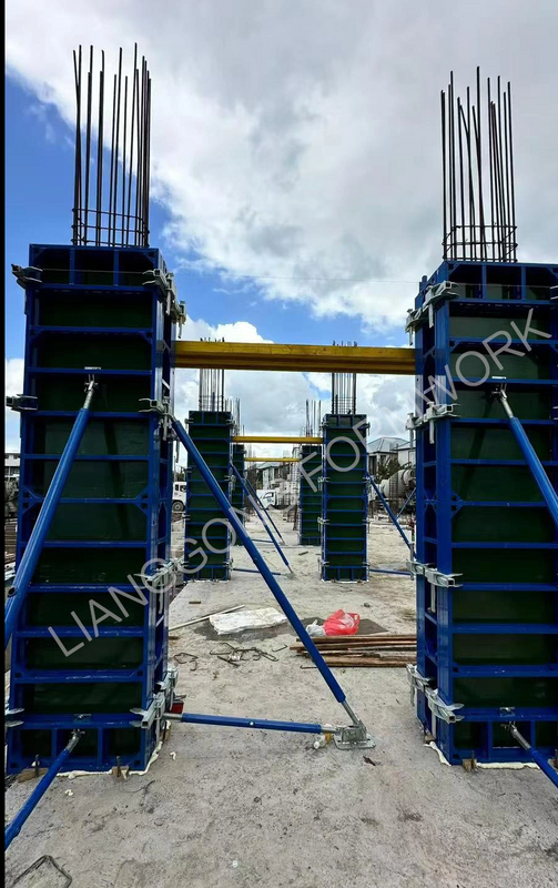 Hot Sale Light Weight Aluminum Column Formwork for Concrete Construction