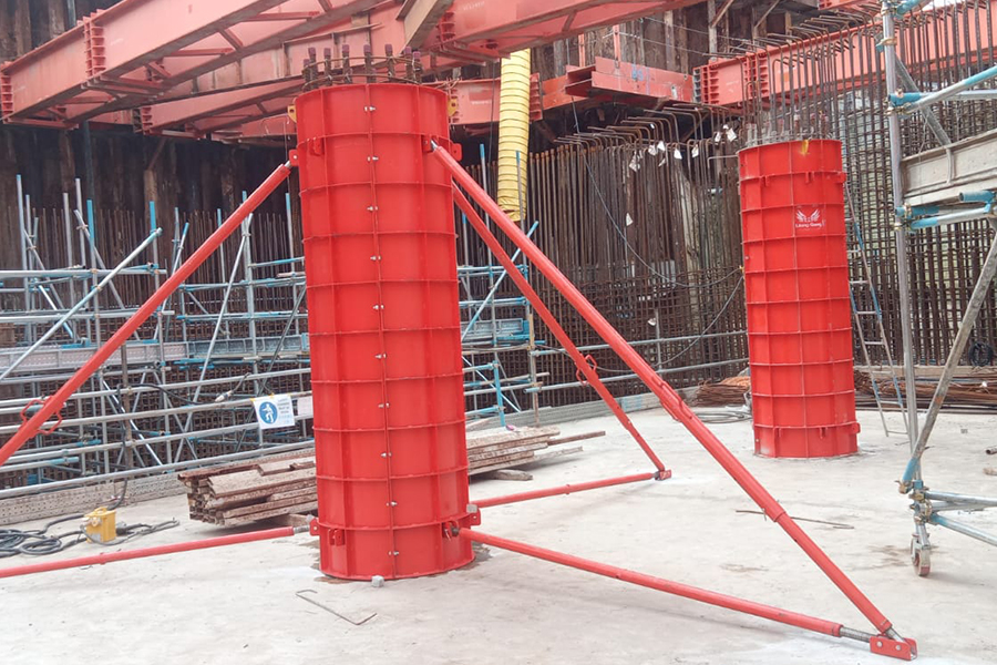 Singapore’s Construction Industry Turns to Lianggong for Efficient Steel Column Formwork Solutions